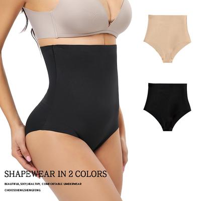 Damen Frühling und Sommer Hohe Taille Formgebend Bund Taille Heben Hüfte Bauch Keine Spuren Anti Gehen Unterwäsche