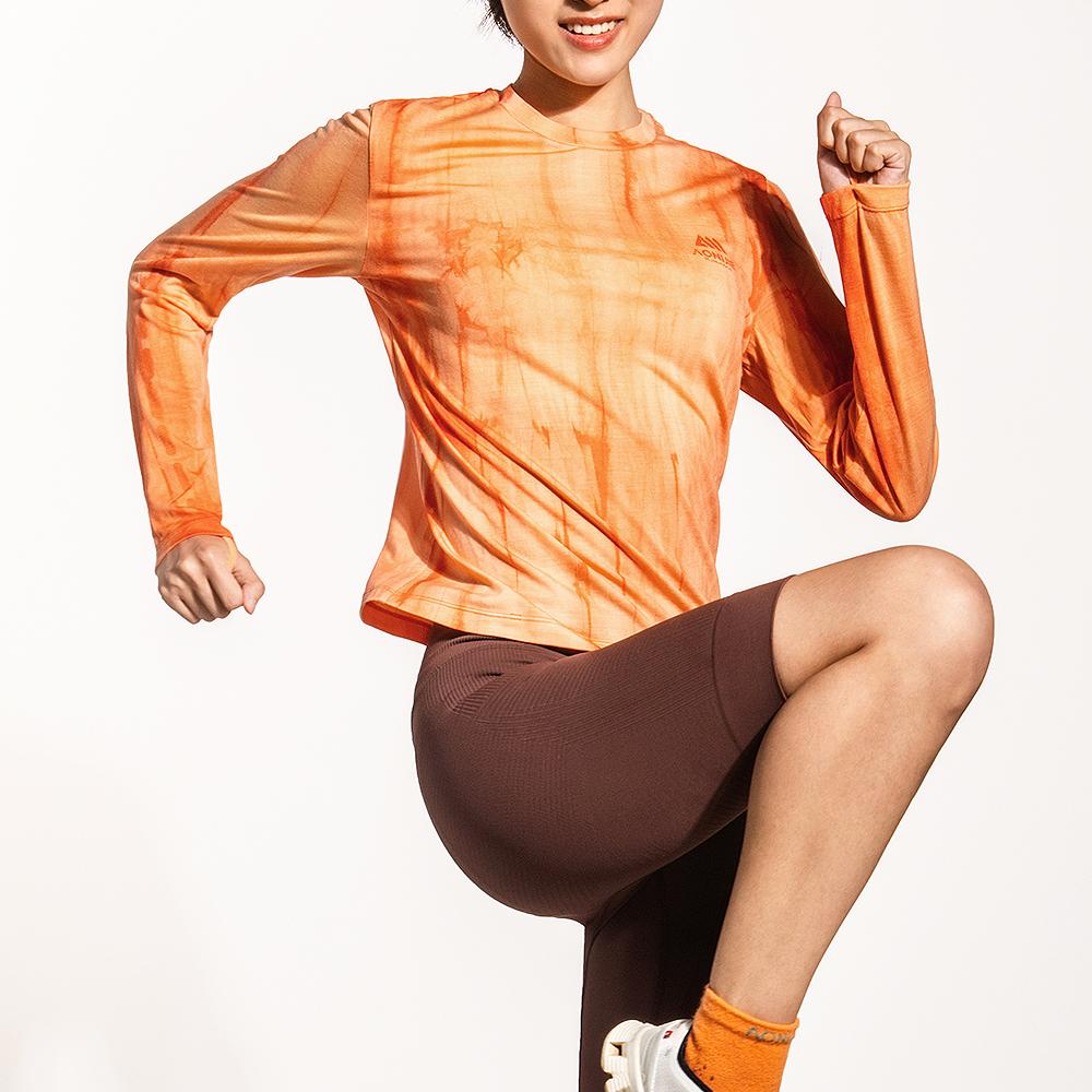 Oniji Running Long Sleeve Ut53 Orange