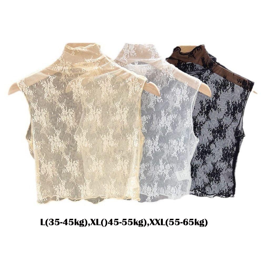 Koronkowy Kwiatowy Fałszywy Kołnierzyk Odpinany Bluzka Koszula Zdejmowany Kołnierzyk Moda Fałszywy Kołnierzyk Kobiety