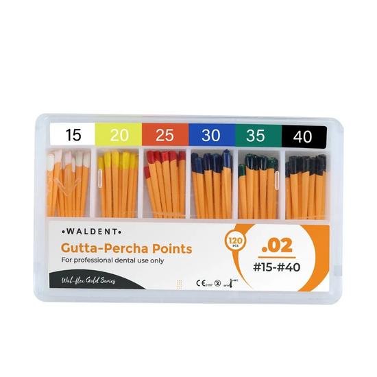 

Waldent Гуттаперчевые штифты 2%