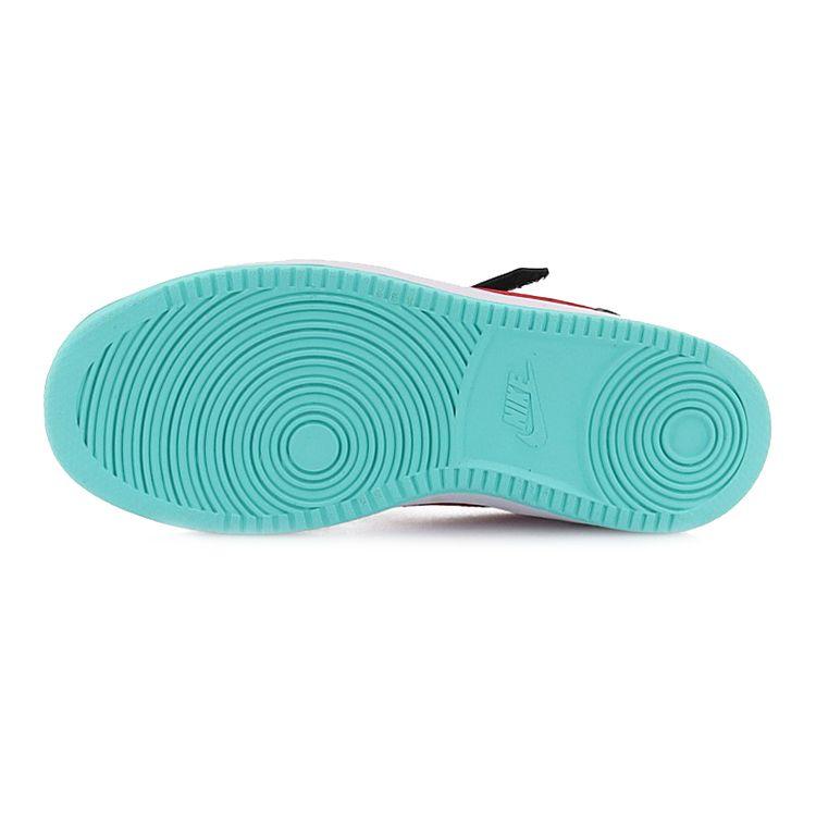 Nike Court Borough Casual Comfortable Lightweight Non-Slip Durable Low-Top Kids Skate Shoes Kids Sneakers White Black Red DQ5355-161