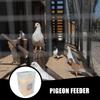 Automatic Bird Feeder Weatherproof Anti-Splash Food Dispenser Pet Bird Cage Feeder For Parakeet Cockatiel Canary Conure Cockatoo