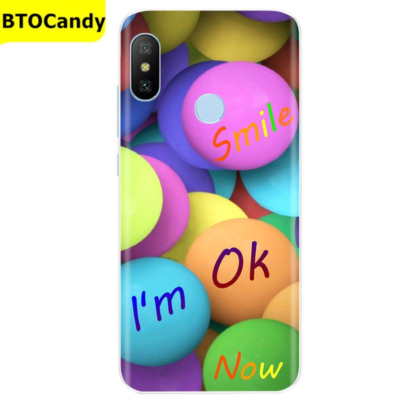 For Xiaomi Redmi Note 6 Pro Case Silicone Redmi 6 Pro Soft TPU Cover Phone Case For Xiaomi Redmi 6 Case Note6 6Pro Cover Coque