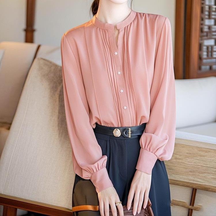 

Chiffon Long Sleeve Women s Blouse - Early Autumn 2025 Chic, Trendy Design XXL