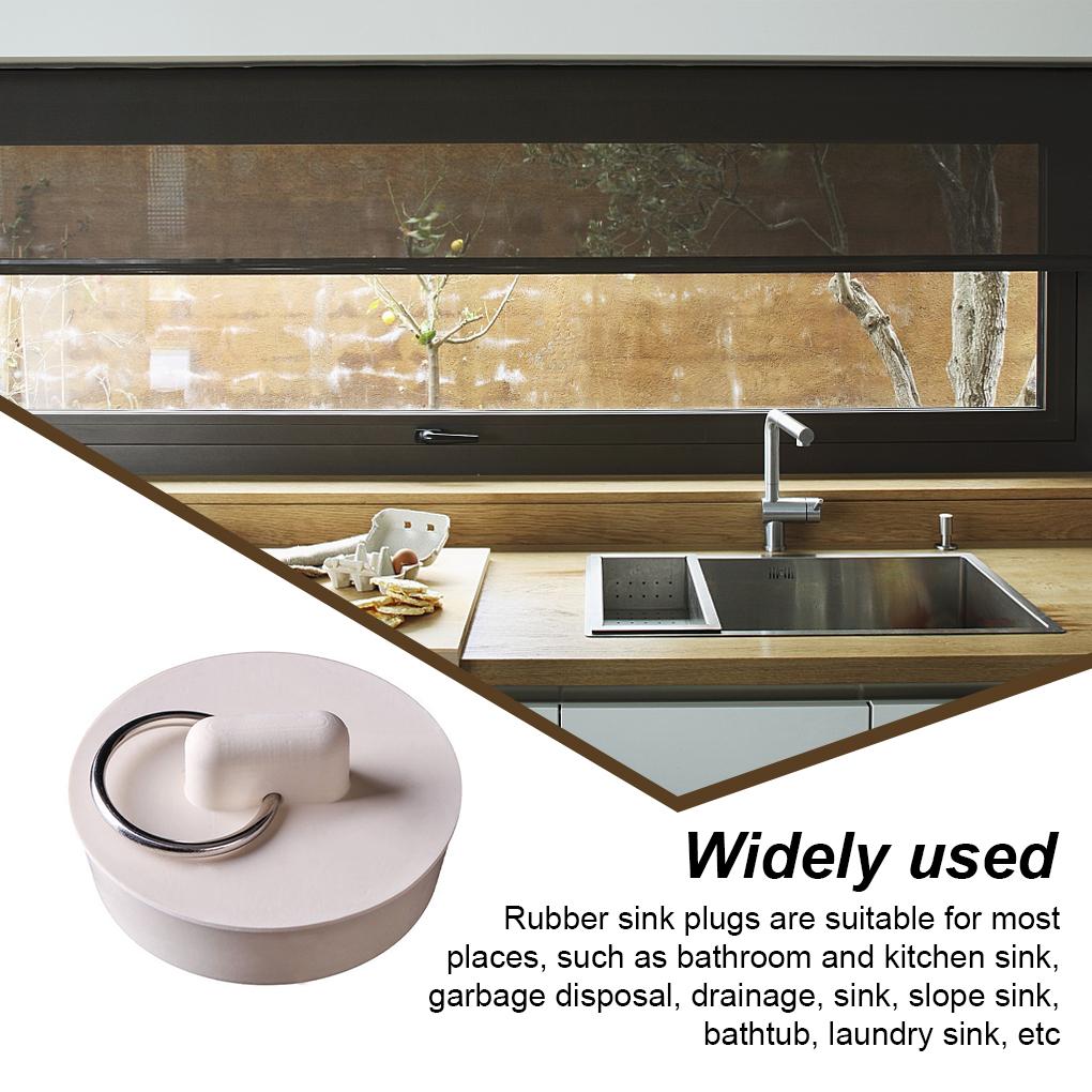 10 Pieces Sinks Strainer Kitchens Supplies Bathtub Stopper Round Smooth Edge Baskets Tight Match Residues Catcher Drain Shelf