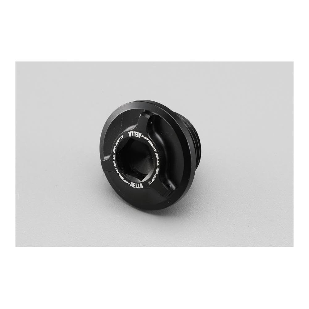 Aella AE-71011-BK Filler Cap, Hexagonal Hole, Black