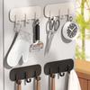 Refrigerator Magnetic Hook, Household Key, Soup Spoon, Wall Mounted Miscellaneous Sorting Rack, Door Rear Non Perforated Hook