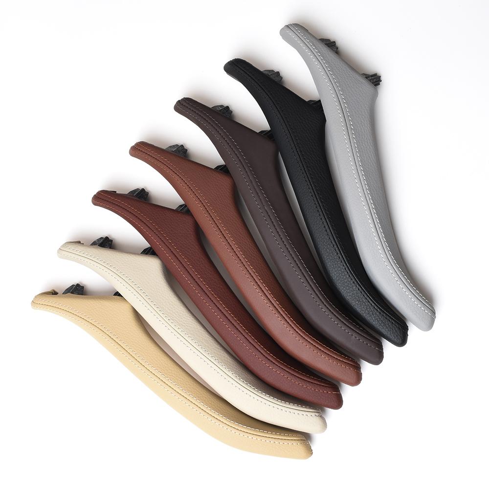Interior Passenger Door Handle Leather Pull Handle Assembly Replacement For BMW 5 Series F10 F11 F18 520i 523i 525i 528i