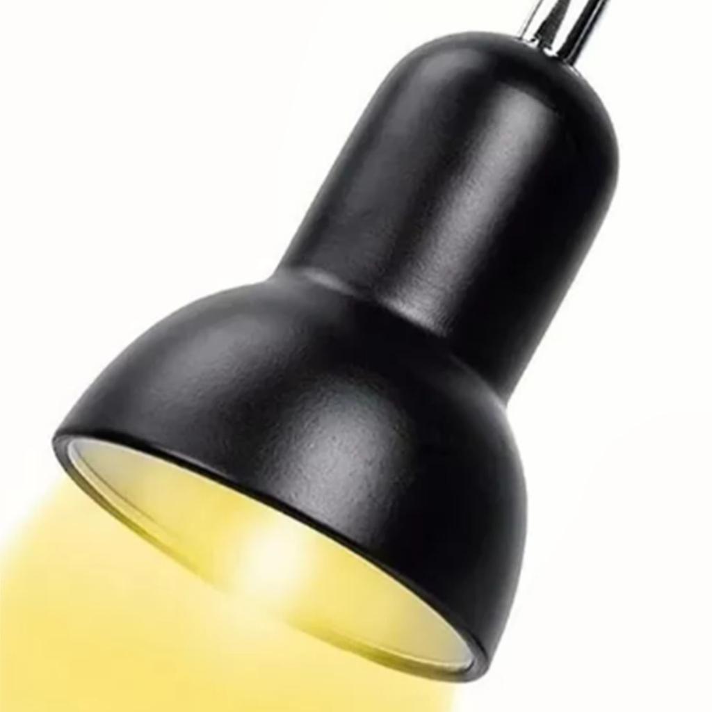 Reptilien Klemm-Wärmelampe Helligkeit Einstellbar Flexibles Reptilien Heizlicht für Reptilien Schildkröte