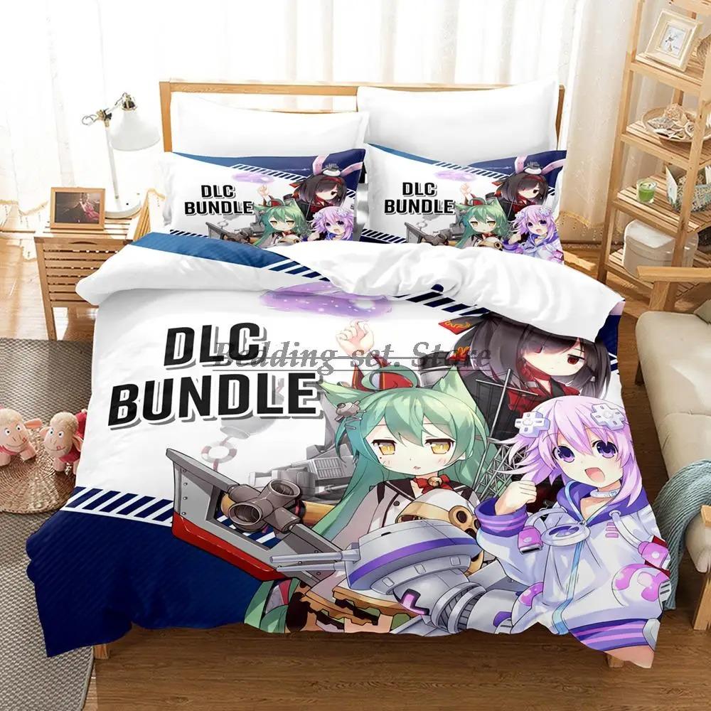 Azur Lane Bedding Set Single Twin Full Queen King Size Bed Set Aldult Kid Bedroom Duvetcover Sets 3D Anime Bed Sheet Set