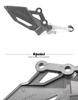 Kawasaki Ninja 250/300 Front Footpeg Bracket Kit - Left & Right Modification Accessories