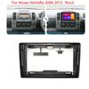 Cadre d'autoradio de rechange pour Nissan NAVARA D40 2006-2012 Convient pour les systèmes multimédias de 9 pouces en matière plastique ABS