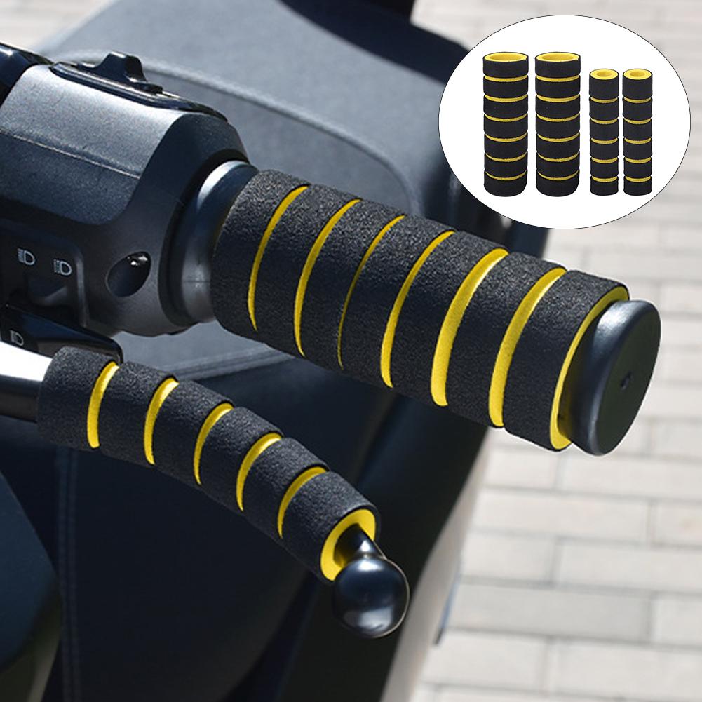 4 buc/set Universal Motocicletă Bicicletă Ghidon Spumă Burete Mânere Acoperire Anti-alunecare Moale Acoperiri Frână de Mână Accesorii Modificare