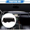 Dashboard Dash Cover Compatible for Chevy Trax 2017-2020, Durable Polyester Red Front Dash Cover Mat