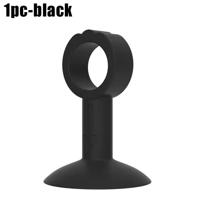 

Handle Door Stopper Silicone Mute Handle Buffer Pad Non-Punch O-shaped Anti-Collision Protected Pad Wall Protector Accessories чорний