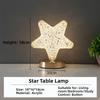 USB Rechargeable Crystal Night Light Dimmable Desk Light New Beside Lamp