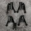 4pcs Shock Towers Aluminium Alloy Shock Hoop Set Fit for SCX10 II 90046 90047  1/10 RC Crawlers