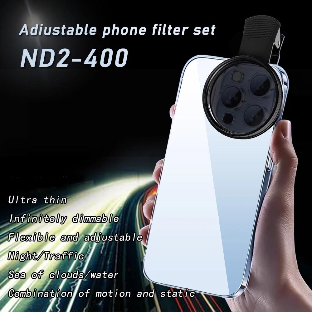 52mm 67mm Adjustable Variable Nd Lens Filter Light Reduction For Dslr Iphone Smartphone Photography Accessory