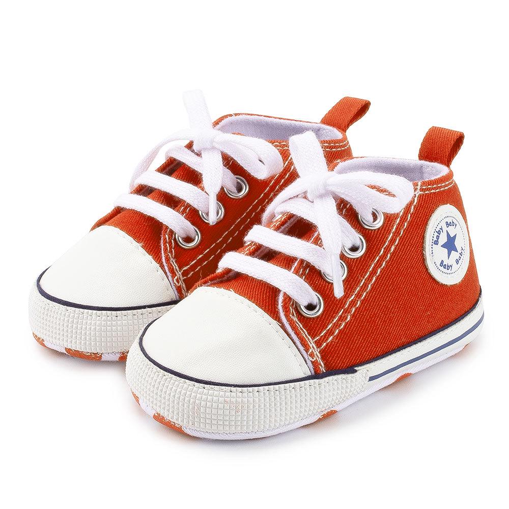 Hot-Selling Classic Canvas Baby Shoes: Soft Sole Toddler Walking Shoes