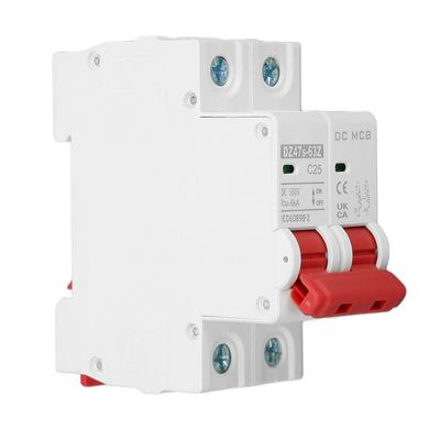 DC-Leistungsschalter Überlastschutz Magnetsystem PV-Leistungsschalter 500V 25A 2P