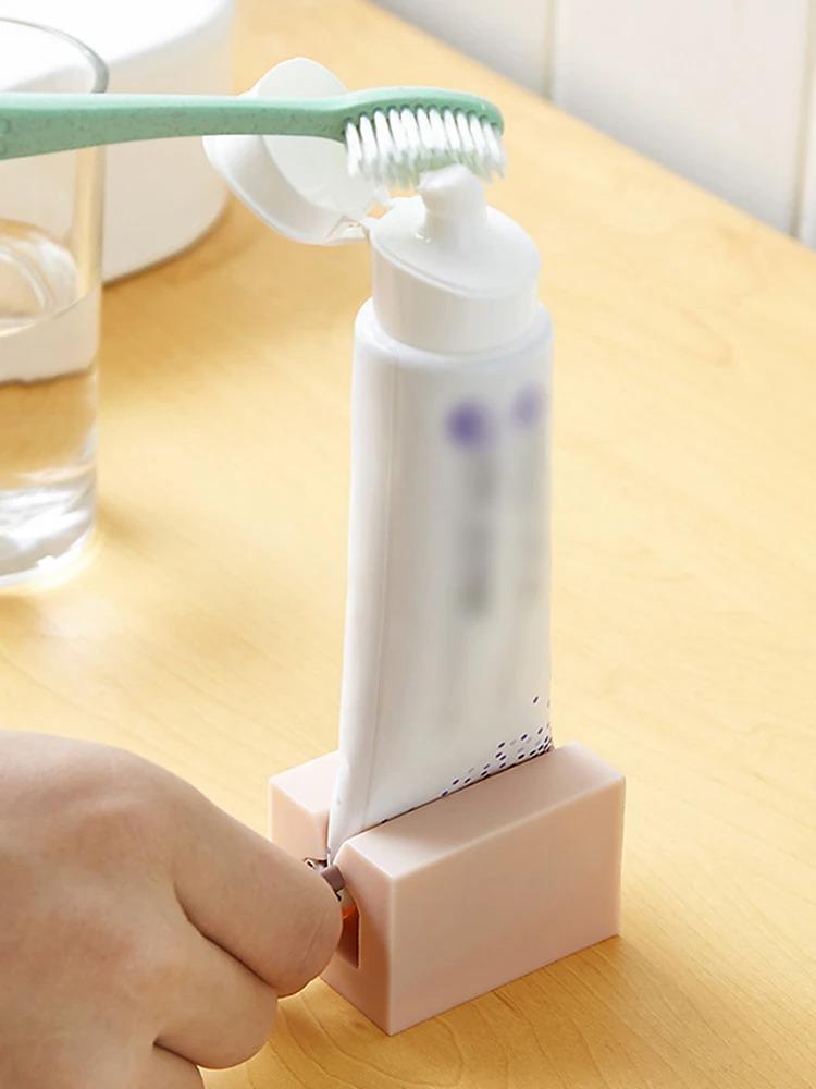Lazy Toothpaste Squeezer Face Wash Roller Presses The Magic Squeezer Toothpaste Clip Clean Bathroom