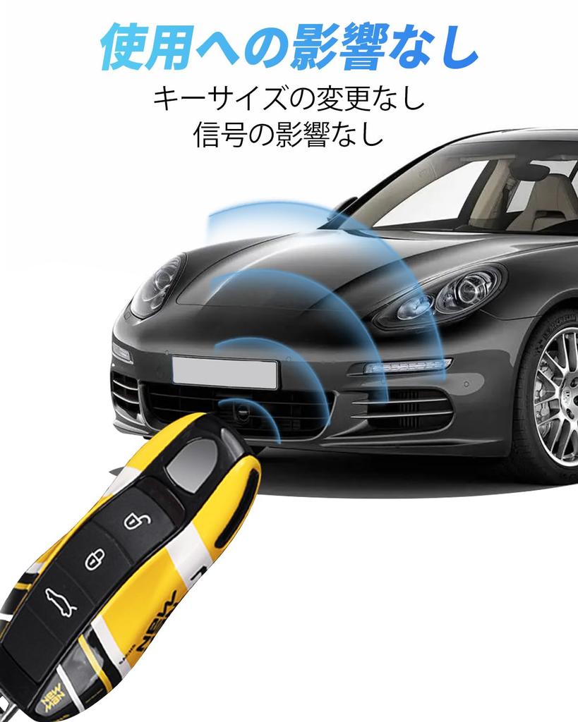 Porsche Macan Panamera 911 Schlüsselanhängerhülle, Porsche Cayenne Schlüsselanhänger Schlüsselkette Schlüsselhülle 718 Cayman Boxster Zubehör (Nr. 7 Gemälde)