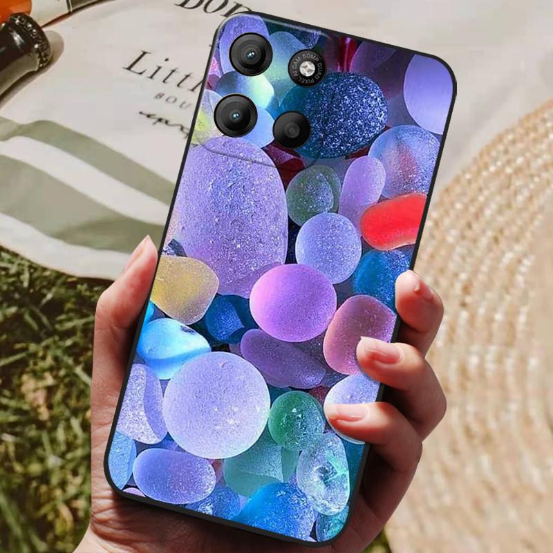 For Motorola Moto G15 Case MotoG15 Cover Funda Luxury TPU Shockproof Cartoon Silicone Phone Cover For Moto G15 G 15 4G Coque