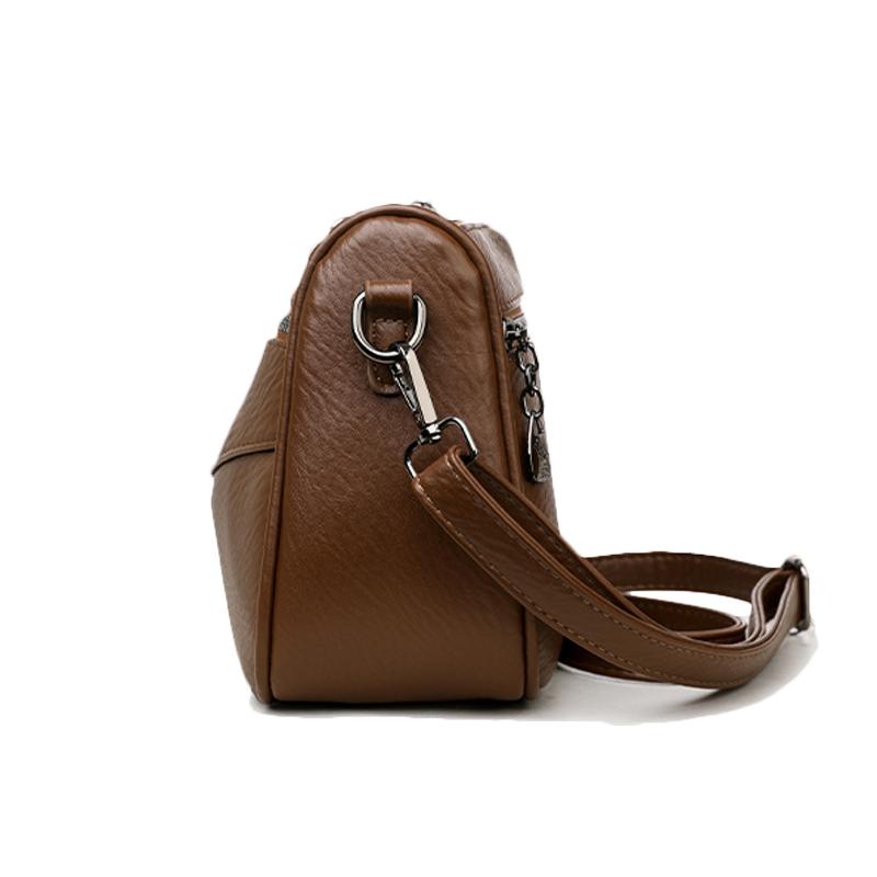 Damen Umhängetasche Mehrschichtige Umhängetasche Muttertasche Große Kapazität Schultertasche