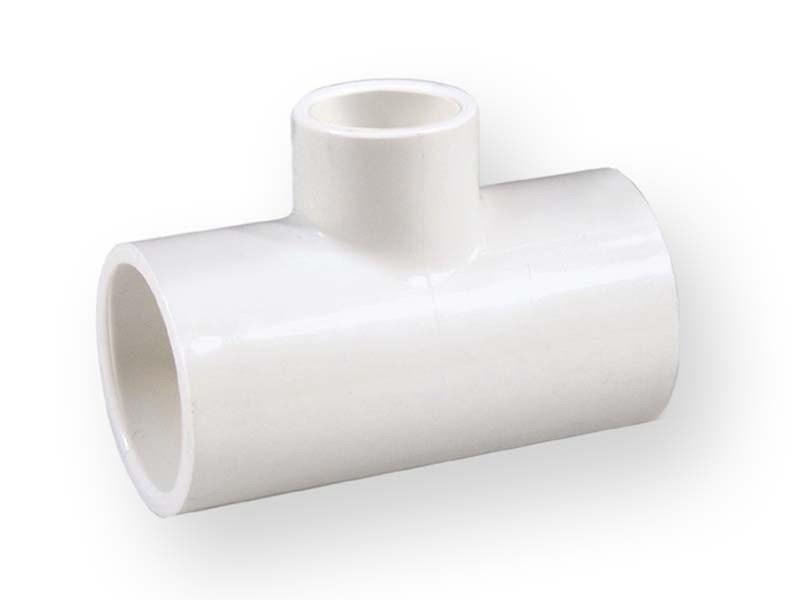 Reducing Tee KW/KW/KW PVC-U 1 1/2x1 1/2x1 1/4"