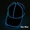 Cool Fashion Baseball Caps Luminous LED Light Cap Hat Adult Party Night Props Flashing Baseball Caps