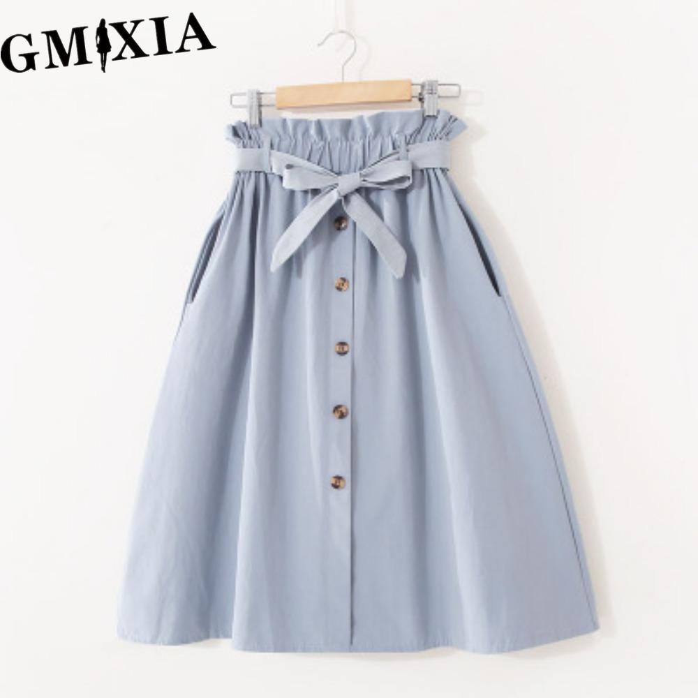 GMXIA Moda Donna Casual Estivo Primavera Gonna Tempo Libero