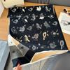 Imitation Cashmere Scarf Versatile High-End Contrast Color Double-Sided Winter Fashion Shawl Women