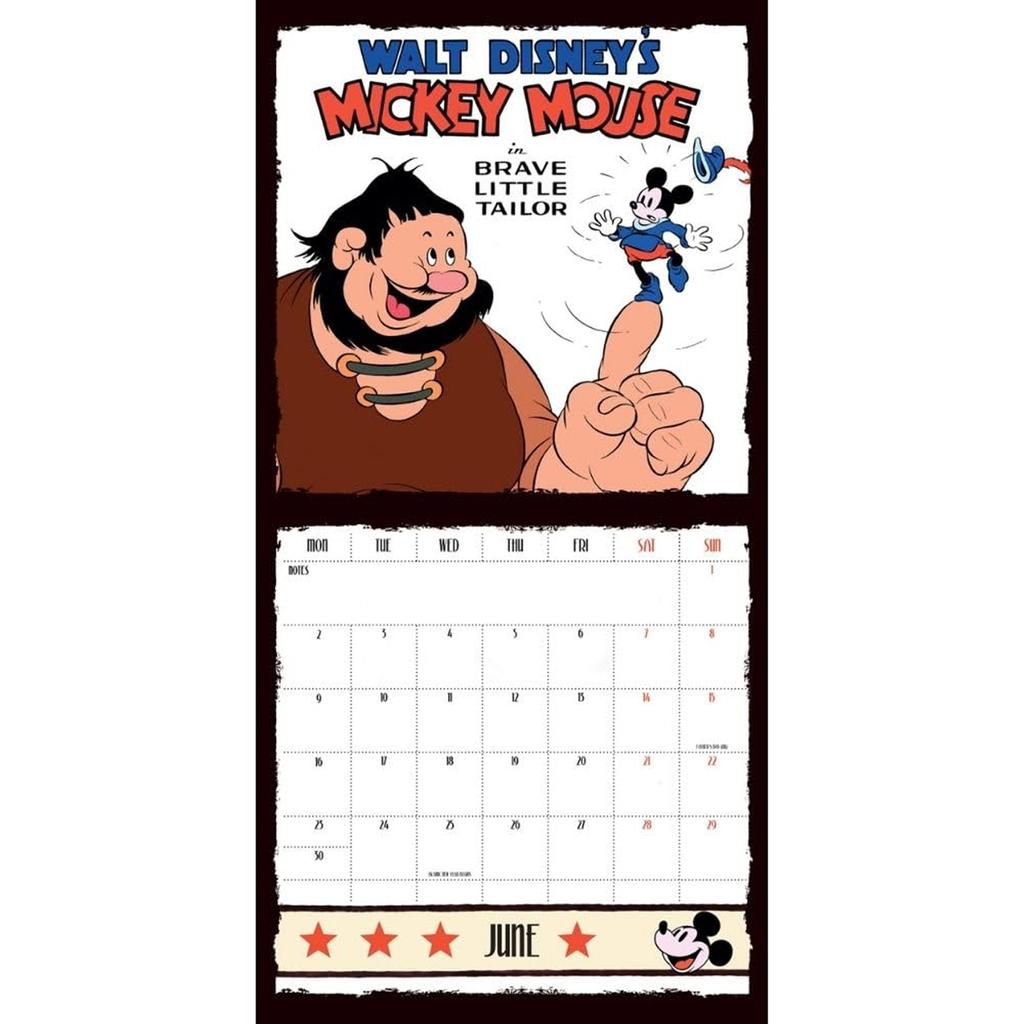 Disney 2025 Mickey Mouse 90th Anniversary Calendar