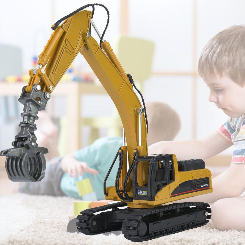 1:50 Alloy Timber Grab Model, High-Fidelity Vehicle, Timber Grab Model, Timber Grab Model