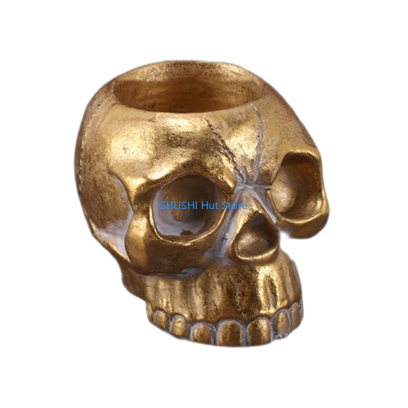 Fun Skull Holder Halloween Theme for Household, Birthday, Party, Wedding Funny Skull Celebration Household D57B