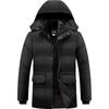Padded-padded Men's Cotton-padded Clothes Winter New Velvet Thickened Warm Padded Jacket Removable Hat Padded Clothes Men