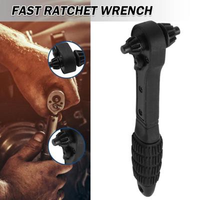 Κλειδί Τσοκ Δράπανου με Καστάνια Αντιολισθητική Λαβή Εργονομικό Πολυχρηστικό Παγκόσμιο Διπλής Κεφαλής Κλειδί Τσοκ Δράπανου Πάγκου Μίνι Καστάνια