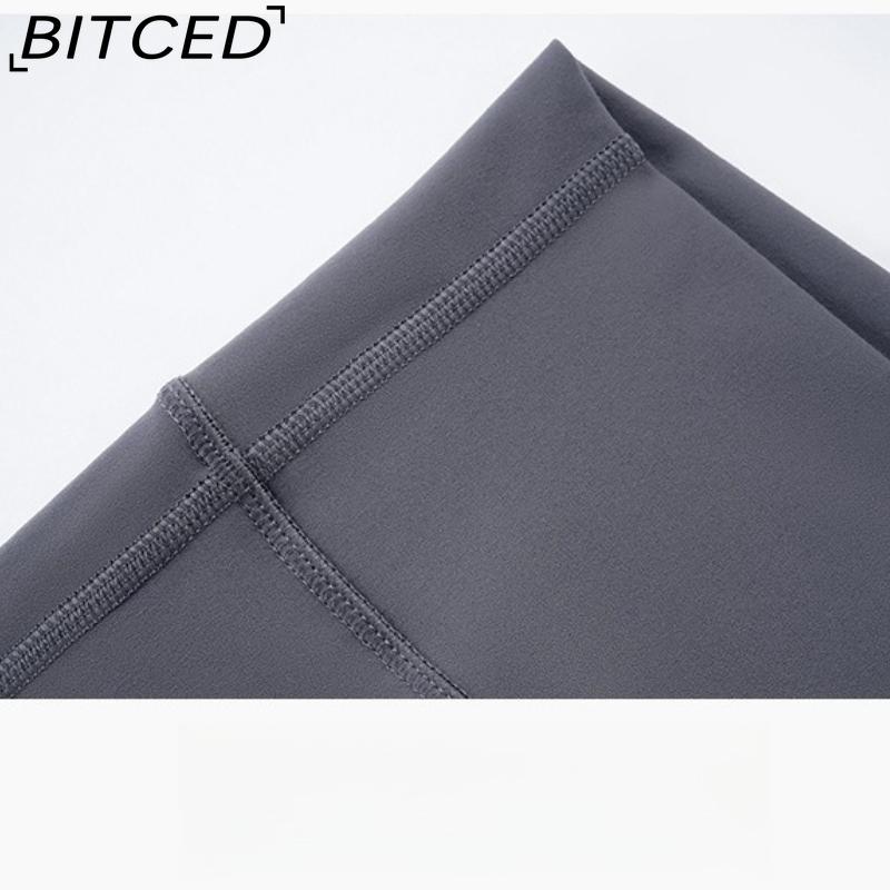 BITCED Fall Season No-Embarrassment Brushed Yoga Pants for Women High-Stretch Peach Butt Shaping Seamless Ankle Fitness Butt-Lifting Pants