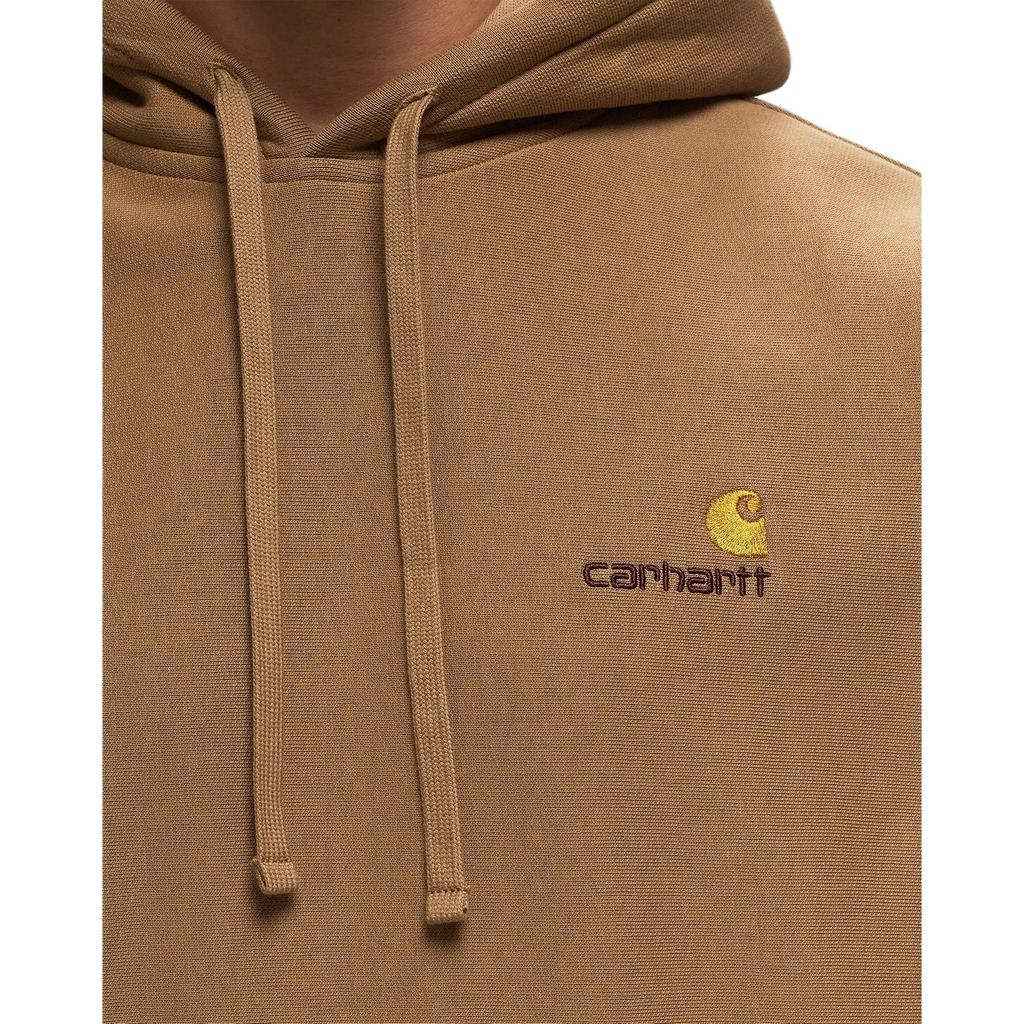 Carhartt WIP Drawstring Hooded Oversized Long Sleeve Sweatshirt Men Tops Brown I028279-2FS-XX