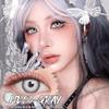 Eyeshare 1 Pair Red/Whie/Black Contact Lenses for Halloween Crazy Party Eye Makeup Lens Anime Role Playing Pupils