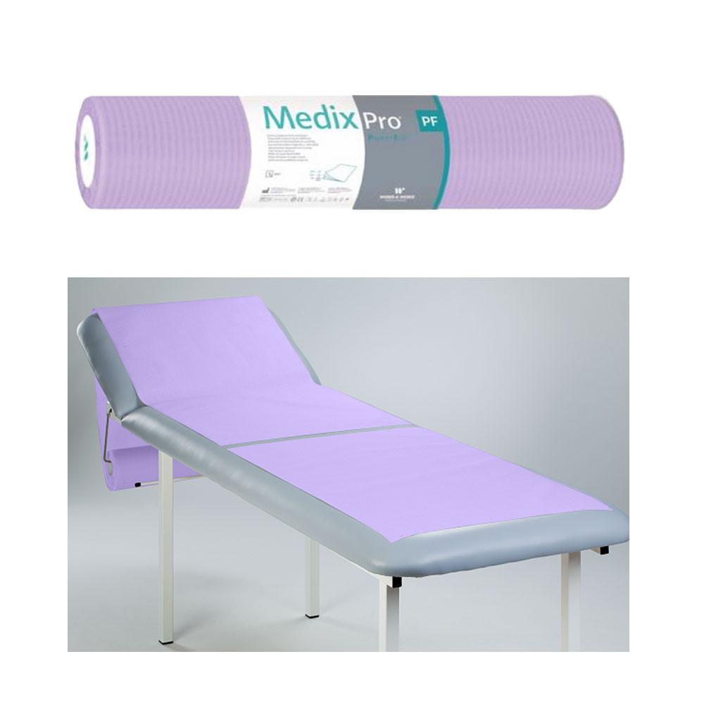 Hygienic Pad On A Roll 50cm x 80cm Purple Foiled 54g Medixpro 50 pcs