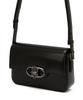 Athe Vanessabruno [Meringue] Black Bottalato Leather Plain Shoulder Bag S Aaba6E363Bk