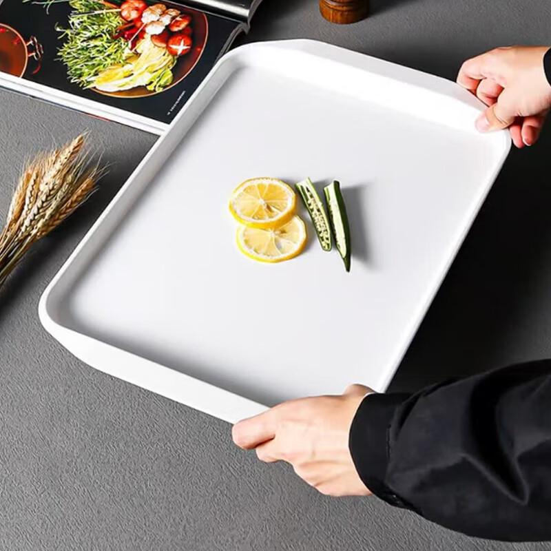 Shangpin Melamine Rectangular Serving Tray