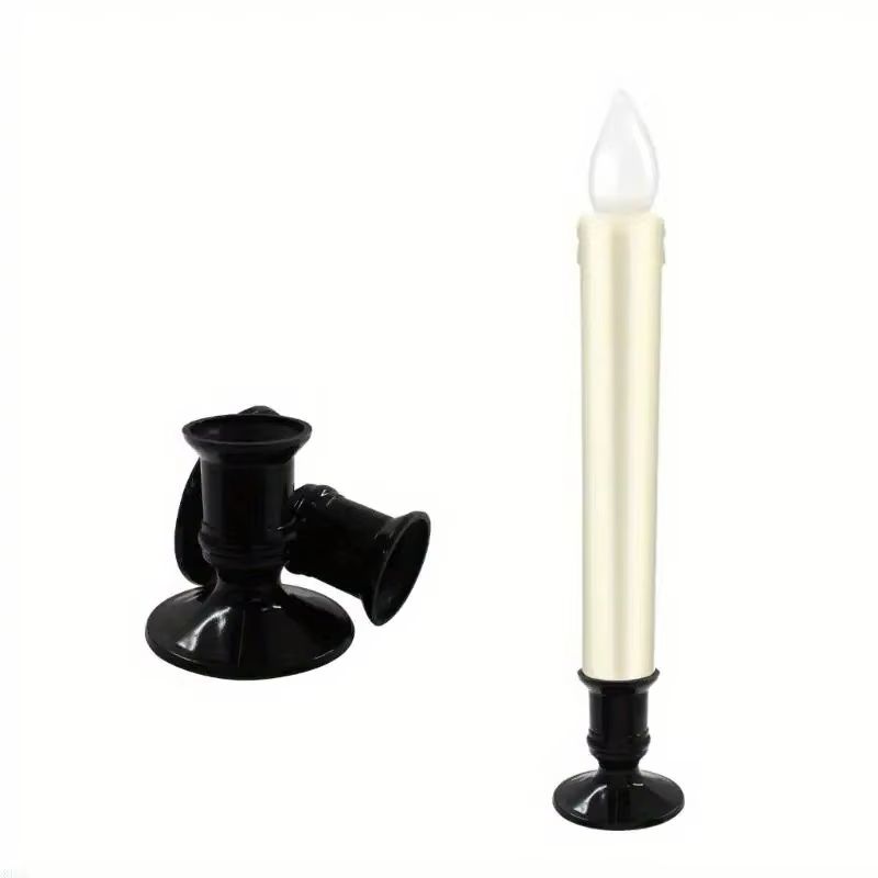 12 Stück Retro Schwarze Kerzenbasis Veranstaltungsort Atmosphäre Dekor Requisiten Für Zuhause Kirche Hochzeit Veranstaltungsort Atmosphäre Dekoration