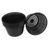 5 Pcs Net Pots For Plant 8.3in Large Aquatic Plant Mesh Net Pots Plastic Flower Basket Garden Decoration Accessories