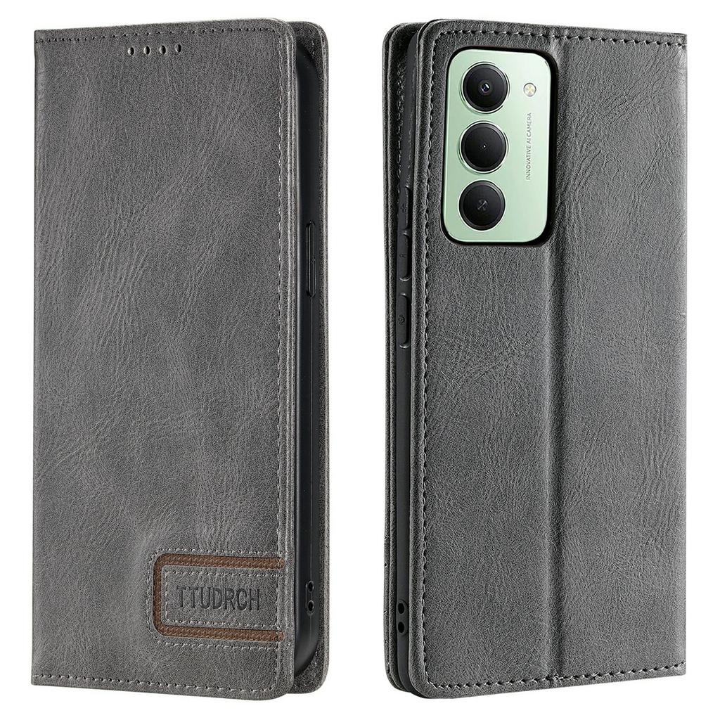 For Xiaomi Redmi 15 5G (Global) (169mm) Leather Case RFID Blocking Wallet Stand Phone Cover