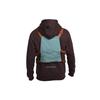 Jordan Multi-Pocket Solid Color Logo Detachable Fleece-Lined Hooded Jacket Men Outerwear Coffee DC9582-203