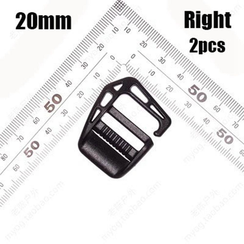 2pcs Plastic Webbing Strap Buckle 20/25/38mm Outdoor Camping Tool Release Hook  Sport Bag Parts