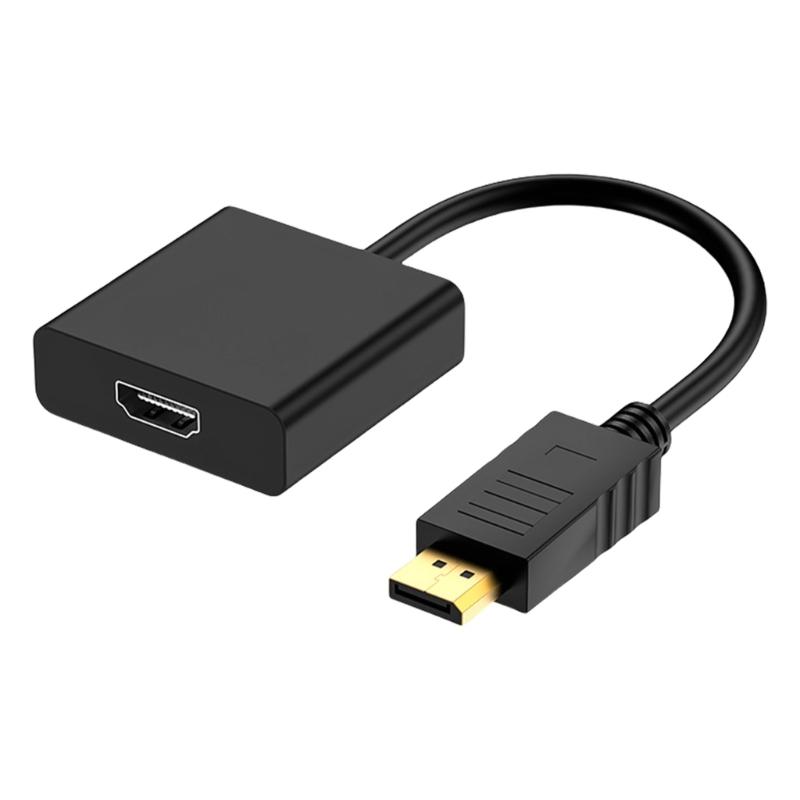 to Hdmis Adapter Cable 4K30Hz Gold Plate Connectors Plugs and Play for PC Laptop Monitor TV Video Transfer