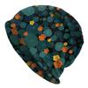Nasturtium Garden Classic Knit Hat for Adults Available In Versatile Tones Ideal for Subtle Styling During Cool Days or Relaxed Seasons